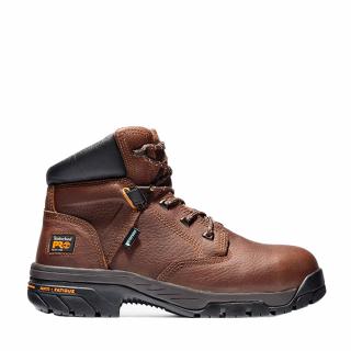 Timberland Men's Pro Helix 6 Inch Waterproof Work Boots with Alloy Toe